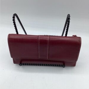 Coach Burgundy and Pink  Wallet